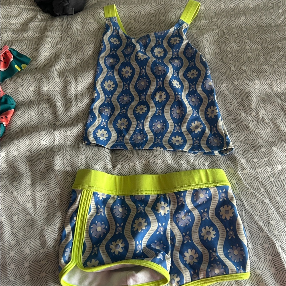 5 Girls Bathing Suits & Rashguard - 3 - Picture 10 of 12